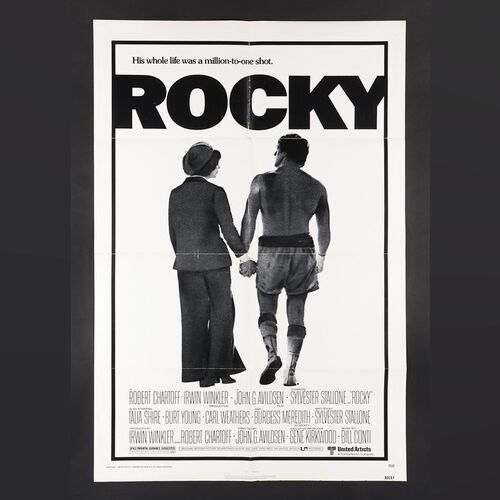 Lot #320 - ROCKY (1976) - US One-Sheet, 1976