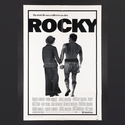 Lot #320 - ROCKY (1976) - US One-Sheet, 1976