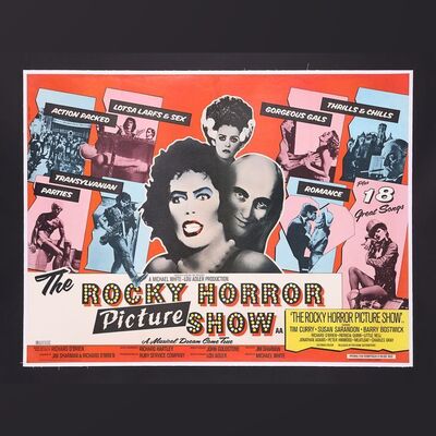 Lot #322 - THE ROCKY HORROR PICTURE SHOW (1975) - UK Quad, 1975