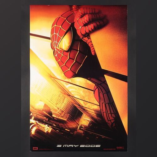 Lot #332 - SPIDER-MAN (2002) - US One-Sheet 'Twin Towers' Style, 2001 - Advance '3 May 2002'