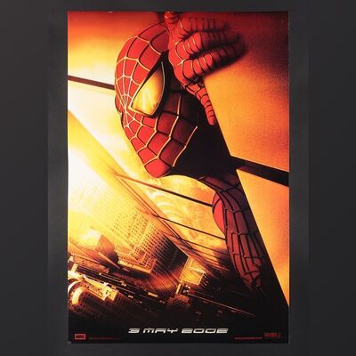 Lot #332 - SPIDER-MAN (2002) - US One-Sheet 'Twin Towers' Style, 2001 - Advance '3 May 2002'