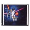 Lot #340 - STAR WARS: A NEW HOPE (1977) - UK Quad Style C Tom Chantrell Poster Artwork Transparency, 1977