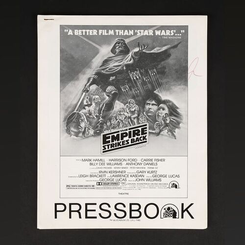 Lot #349 - STAR WARS: THE EMPIRE STRIKES BACK (1980) - Press Campaign Book, 1980