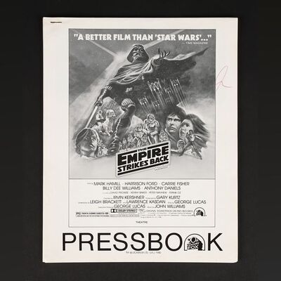 Lot #349 - STAR WARS: THE EMPIRE STRIKES BACK (1980) - Press Campaign Book, 1980