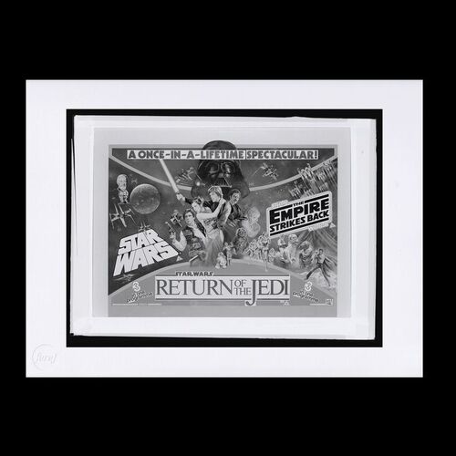 Lot #357 - STAR WARS: ORIGINAL TRILOGY (1977-1983) - FEREF ARCHIVE: Original Negatives with 1 of 1 Proof Print, 2021