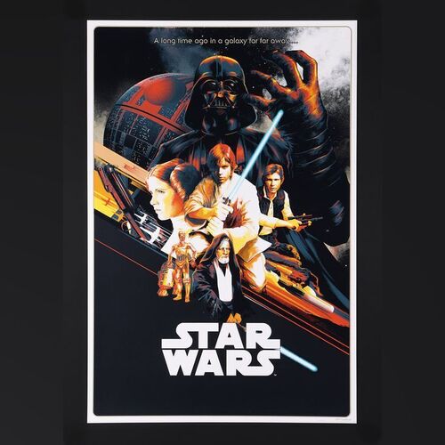 Lot #373 - STAR WARS: A NEW HOPE (1977) - Hand-Numbered Timed Edition Acme Archives Print by Matt Taylor, 2017