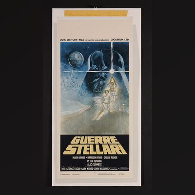 Lot #375 - STAR WARS: A NEW HOPE (1977) - Italian Locandina, 1977