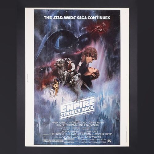 Lot #379 - STAR WARS: THE EMPIRE STRIKES BACK (1980) - US 30" x 40" Poster, 1980