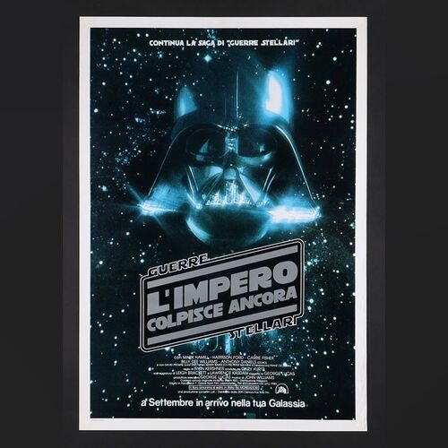 Lot #385 - STAR WARS: THE EMPIRE STRIKES BACK (1980) - Italian One-Sheet, 1980