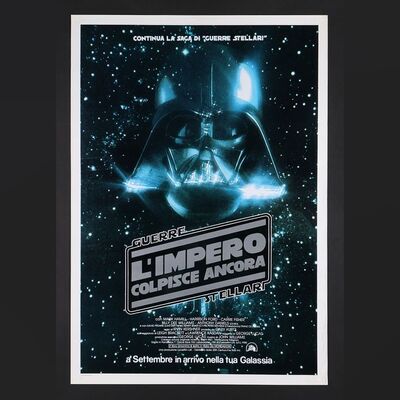 Lot #385 - STAR WARS: THE EMPIRE STRIKES BACK (1980) - Italian One-Sheet, 1980
