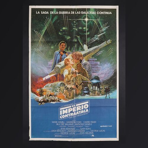 Lot #389 - STAR WARS: THE EMPIRE STRIKES BACK (1980) - Argentinian One-Sheet, 1980