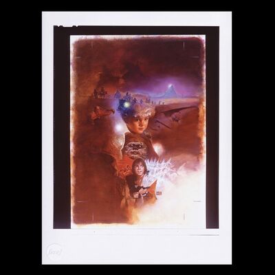 Lot #404 - STAR WARS: CARAVAN OF COURAGE: AN EWOK ADVENTURE (1984) - FEREF ARCHIVE: Original Transparency with 1 of 1 Proof Print, 2021