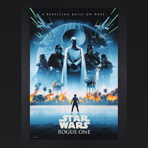 Lot #412 - STAR WARS: ROGUE ONE (2016) - Hand-Numbered Limited Edition Acme Archives and Bottleneck Gallery Print by Matt Ferguson, 2021