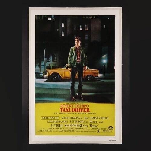 Lot #422 - TAXI DRIVER (1976) - US One-Sheet, 1976