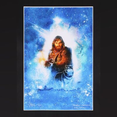 Lot #427 - THE THING (1982) - Signed, Titled and Hand-Annotated Artist Proof Print by Paul Shipper, 2021