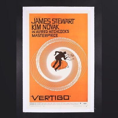 Lot #440 - VERTIGO (1958) - US One-Sheet, 1958