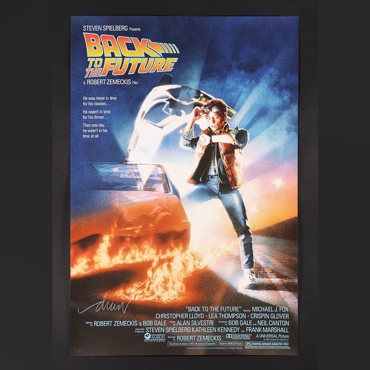 Lot #457 - BACK TO THE FUTURE (1985) - Signed and Hand-Numbered ...