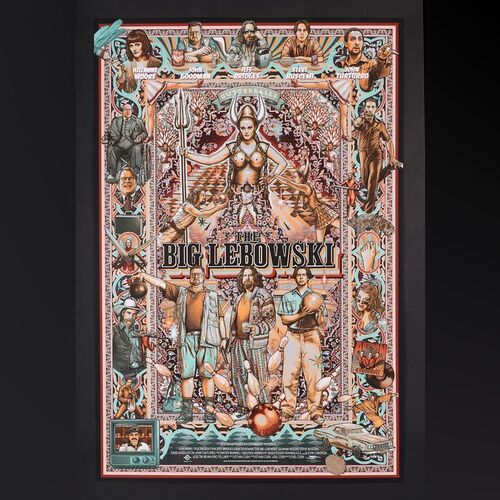 Lot #460 - THE BIG LEBOWSKI (1998) - Hand-Numbered Private Commission Lady Lazarus Print by Ise Ananphada, 2021