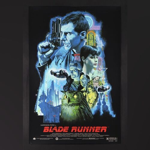 Lot #464 - BLADE RUNNER (1982) - Hand-Numbered Limited Edition Screenprint by Paul Mann, 2019