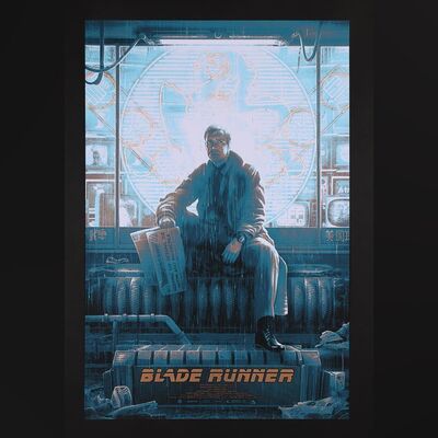 Lot #466 - BLADE RUNNER (1982) - Hand-Numbered Limited Edition Print by Kevin M. Wilson, 2021