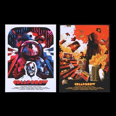 Lot #468 - CREEPSHOW (1982) - Bryan Fuller Collection: Two Hand-numbered Limited Edition Mondo Prints, 2015