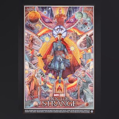 Lot #473 - DOCTOR STRANGE (2016) - Hand-Numbered Limited Edition Regular Print by Ise Ananphada, 2020
