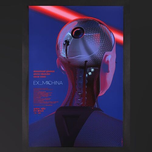 Lot #477 - EX MACHINA (2014) - Signed and Hand-Numbered Limited Edition Variant Print by Laurent Durieux, 2018