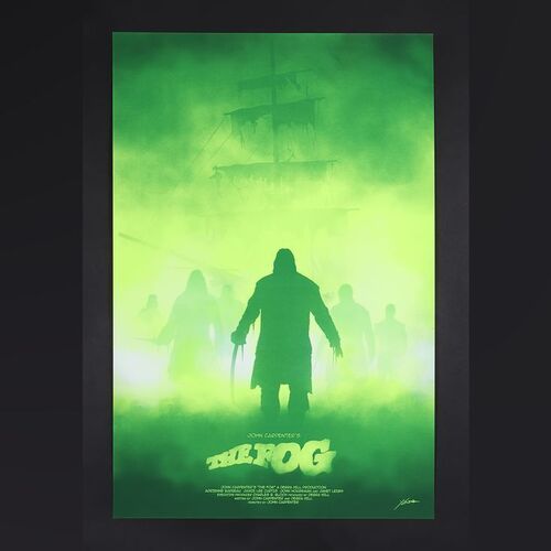 Lot #483 - THE FOG (1980) - Hand-Numbered Limited Edition Hero Complex Gallery Print by Yvan Quinet, 2020