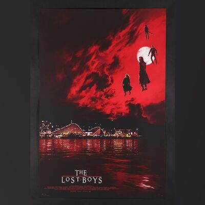 Lot #509 - THE LOST BOYS (1987) - Signed and Hand-Annotated NYCC Artist Proof Print by Kevin M. Wilson, 2019