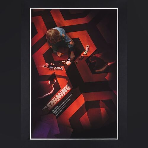 Lot #522 - THE SHINING (1980) - Hand-Numbered Limited Edition Hero Complex Gallery Print by Rich Davies, 2021