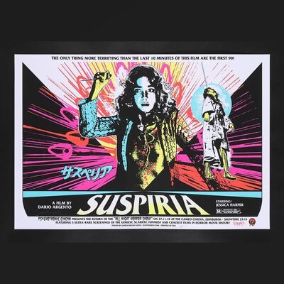 Lot #525 - SUSPIRIA (1977) - Dario Argento Autographed Hand-Signed Limited Edition Artist Proof by James Rheem Davis, 2010