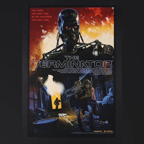 Lot #529 - THE TERMINATOR (1984) - Hand-Numbered Limited Edition Print by Stan & Vince, 2016