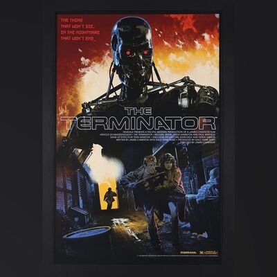 Lot #529 - THE TERMINATOR (1984) - Hand-Numbered Limited Edition Print by Stan & Vince, 2016