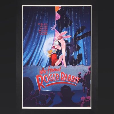 Lot #534 - WHO FRAMED ROGER RABBIT (1988) - Hand-Numbered Limited Edition Print by Vincent Roucher, 2020