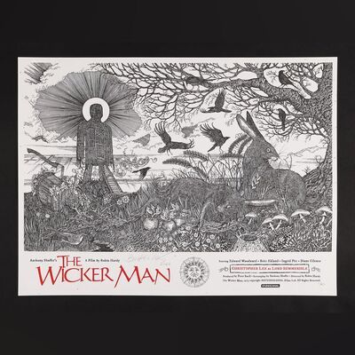Lot #536 - THE WICKER MAN (1973) - Britt Ekland Autographed Limited Edition Print by Sin-Eater, 2018