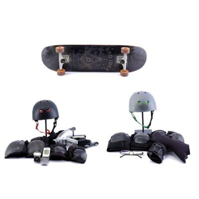 Lot # 4: Lindholm Brothers (as played by David and Steven Levine) Skateboard and Equipment