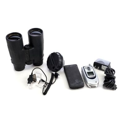 Lot # 6: Mike Ehrmantraut (as played by Jonathan Banks) Accessories with Binoculars