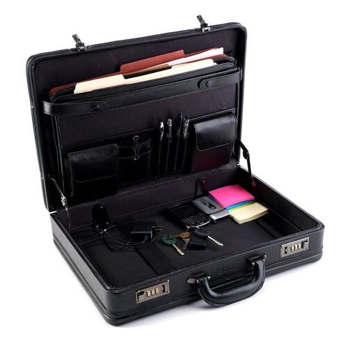 Lot # 14: Howard Hamlin (as played by Patrick Fabian) Briefcase and Accessories