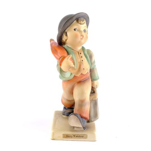 Lot # 19: The Merry Wanderer Hummel Figurine