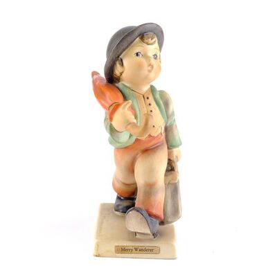 Lot # 19: The Merry Wanderer Hummel Figurine
