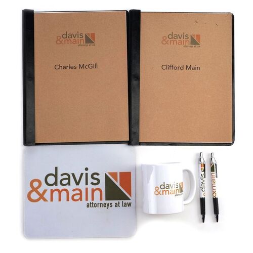 Lot # 38: Charles McGill (as played by Michael McKean) and Clifford Main (as played by Ed Begley Jr.) Legal Papers with Accessories