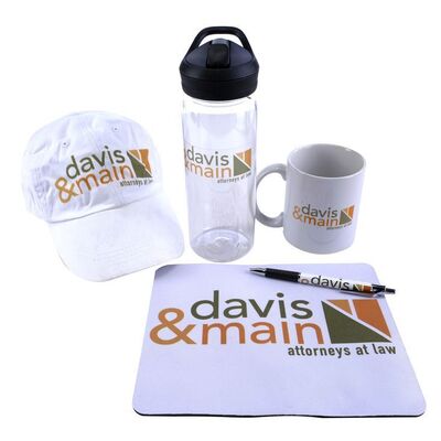 Lot # 50: Davis & Main Branded Office Items