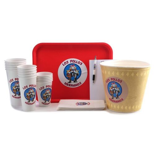 Lot # 94: Los Pollos Hermanos Branded Items
