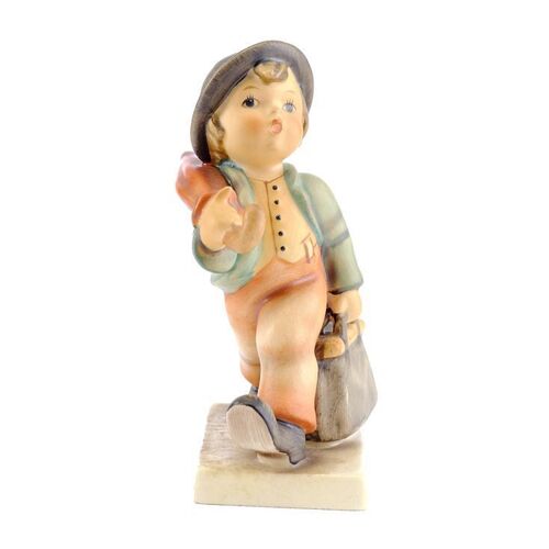 Lot # 102: The Merry Wanderer Hummel Figurine