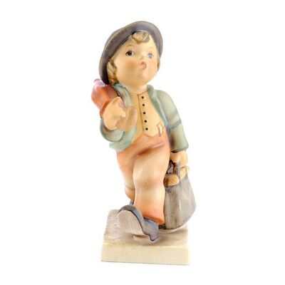 Lot # 102: The Merry Wanderer Hummel Figurine