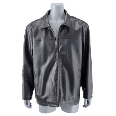 Lot # 108: Huell Babineaux (as played by Lavell Crawford) Leather Jacket