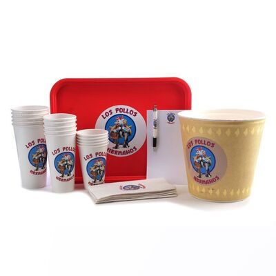 Lot # 123: Los Pollos Hermanos Branded Items