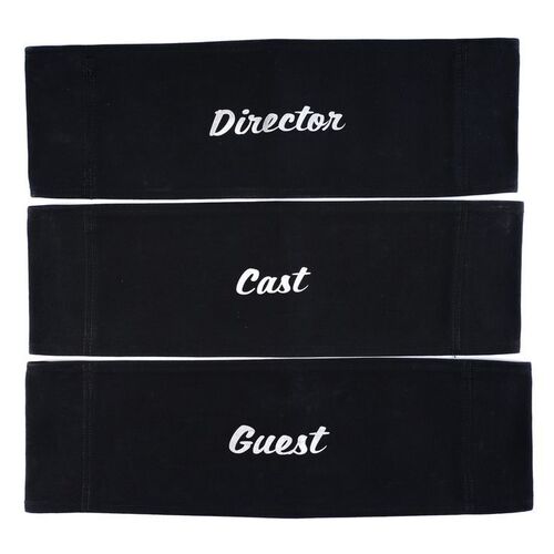 Lot # 133: Better Call Saul Production Chairbacks