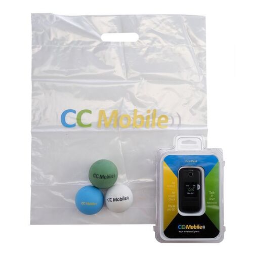 Lot # 134: CC Mobile Phone, Stress Balls, and Bag 02