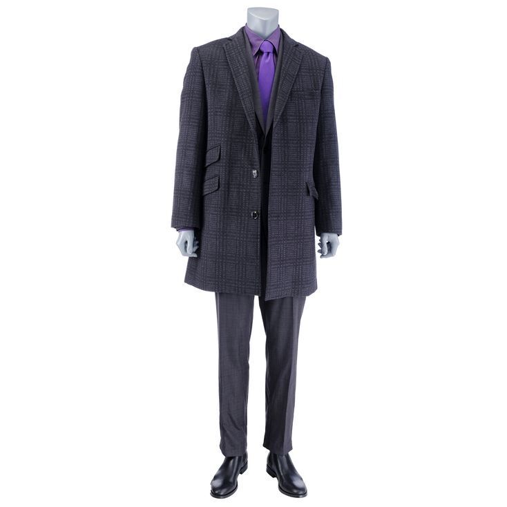 Lot 142 Gus Fring As Played By Giancarlo Esposito Black And Purple Suit